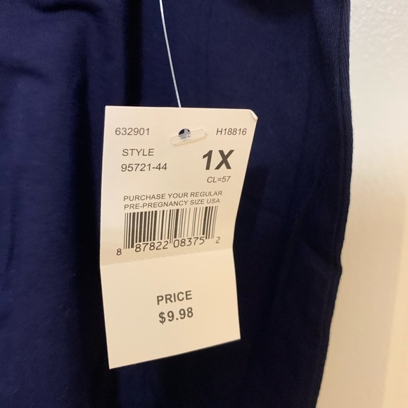 Navy Maternity Tank - Picture 3 of 4